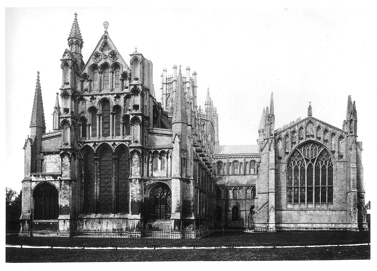 Vue de la façade est et du chœur, c.1321-40 - English School