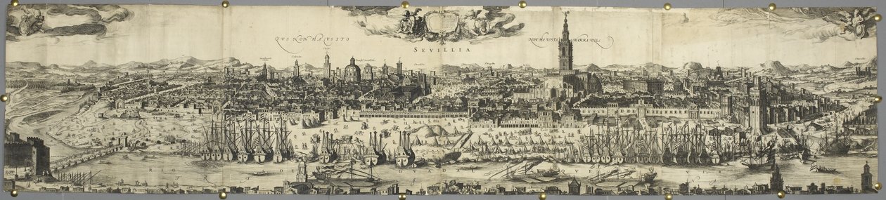Vue de la Ville de Séville - English School