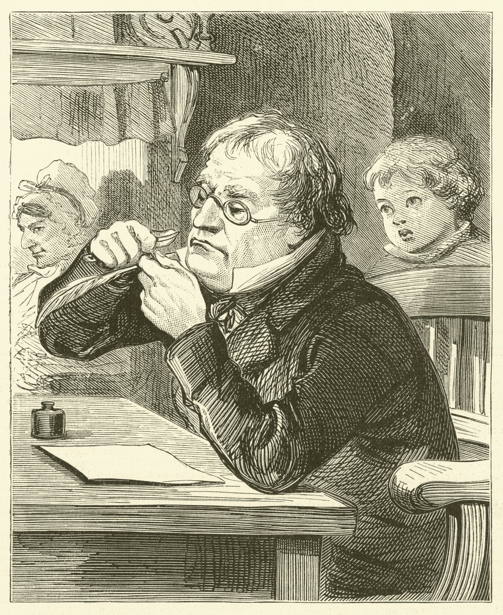 William Lilly (gravure) - English School
