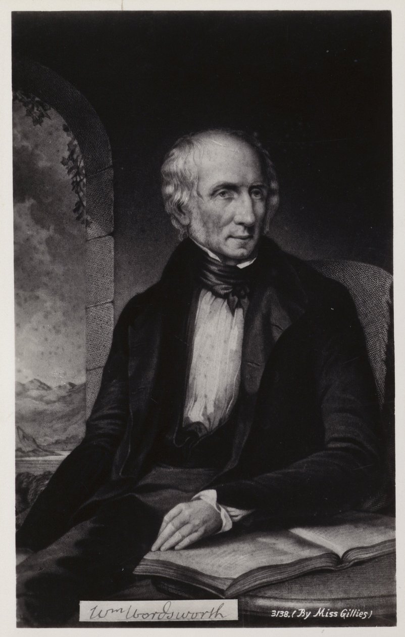 William Wordsworth (1770-1850), poète anglais (lithographie) - English School