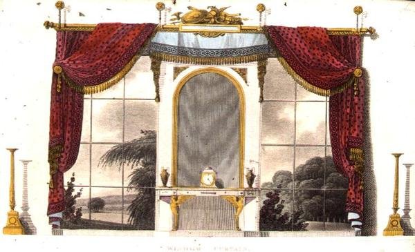 Rideau de fenêtre pour un boudoir, planche 3 de l