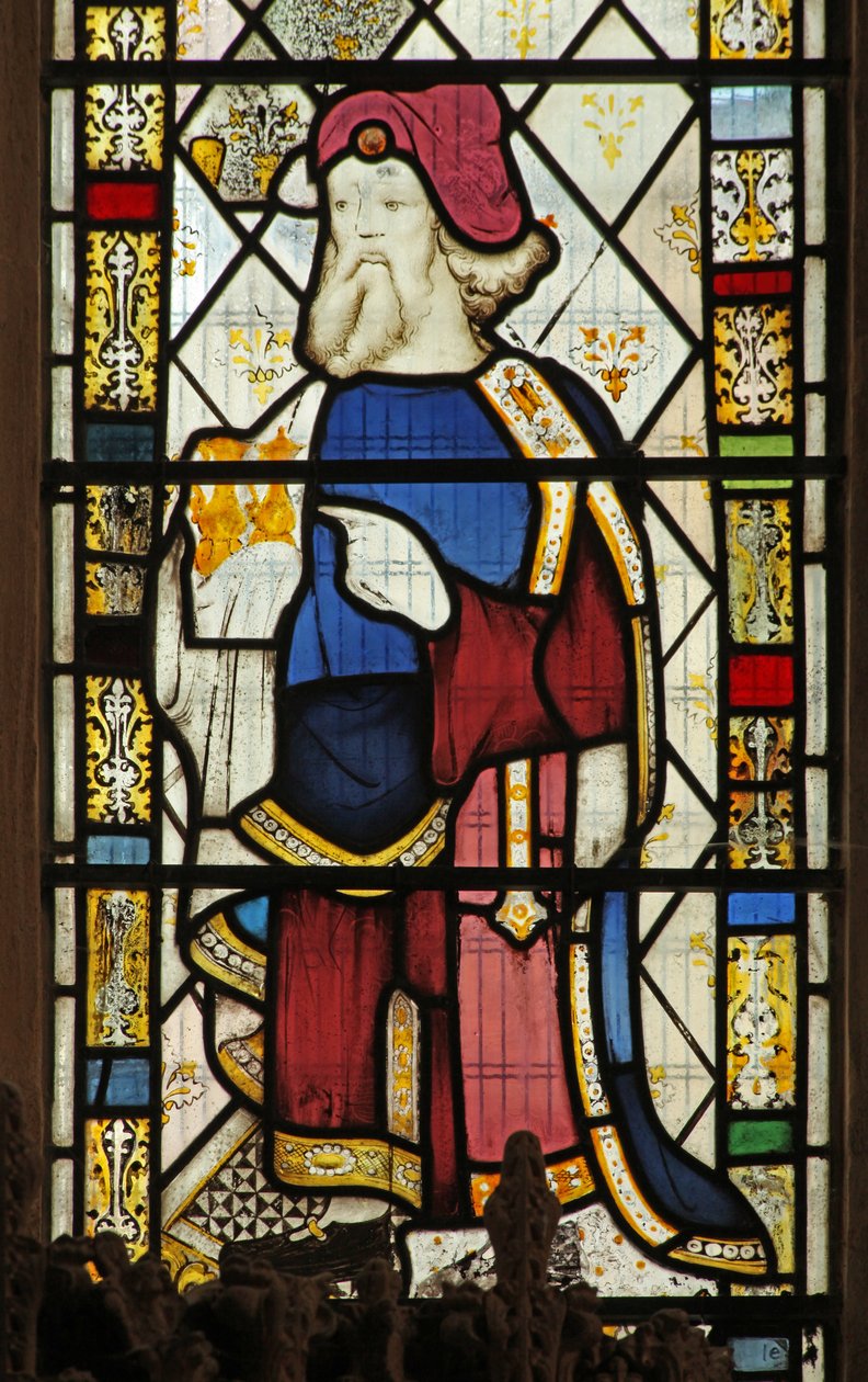 Fenêtre Ew représentant Saint Joseph d