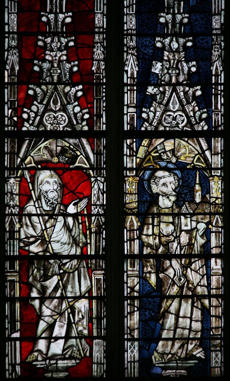 Fenêtre Ew représentant Saint Pierre, Saint Thomas - English School