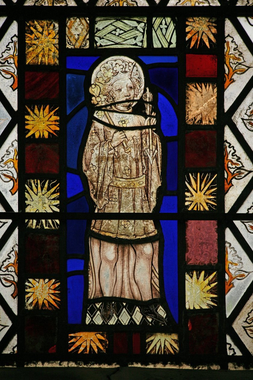 Fenêtre Sa représentant Saint Edmond - English School