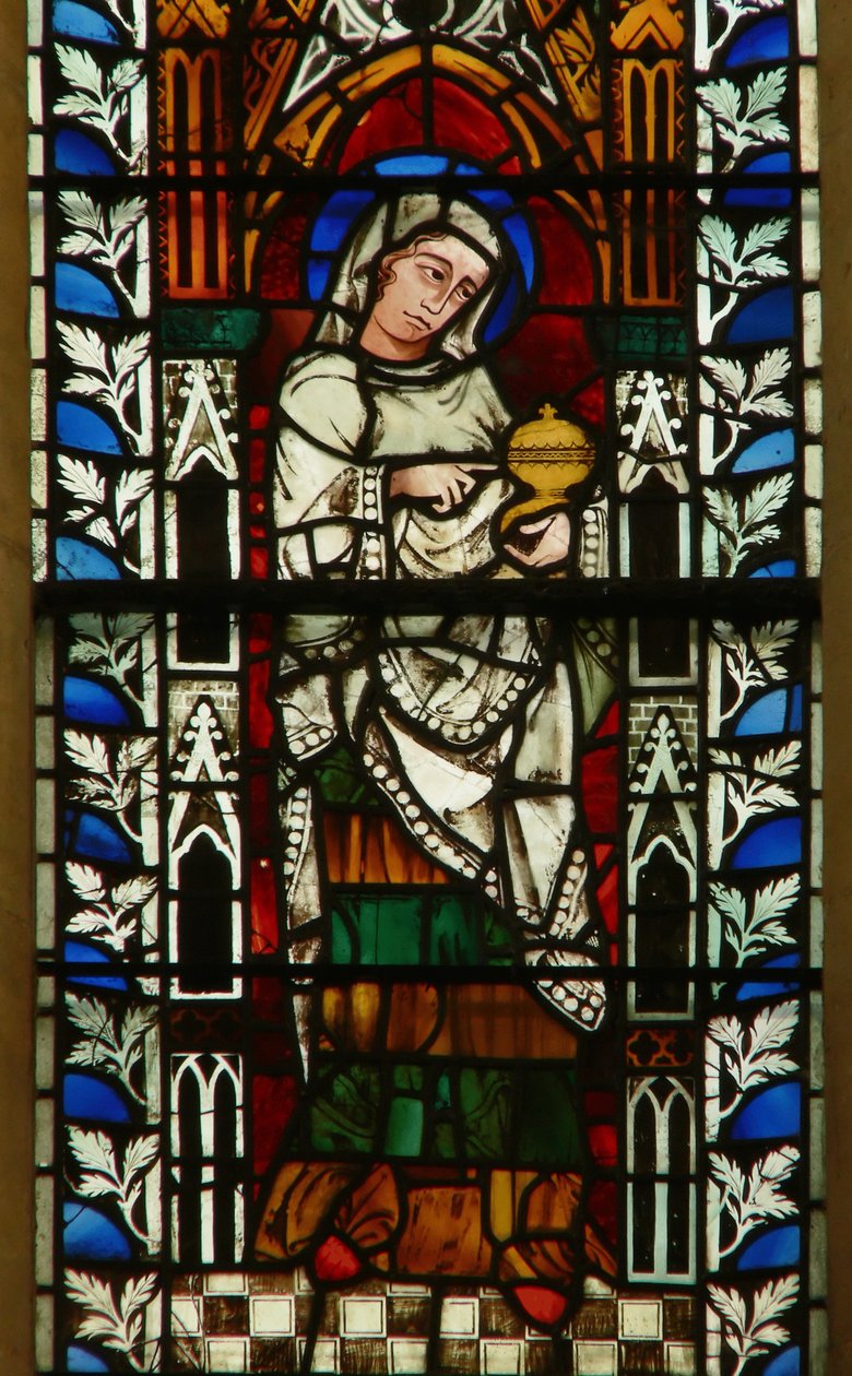Vitrail représentant Marie Madeleine - English School