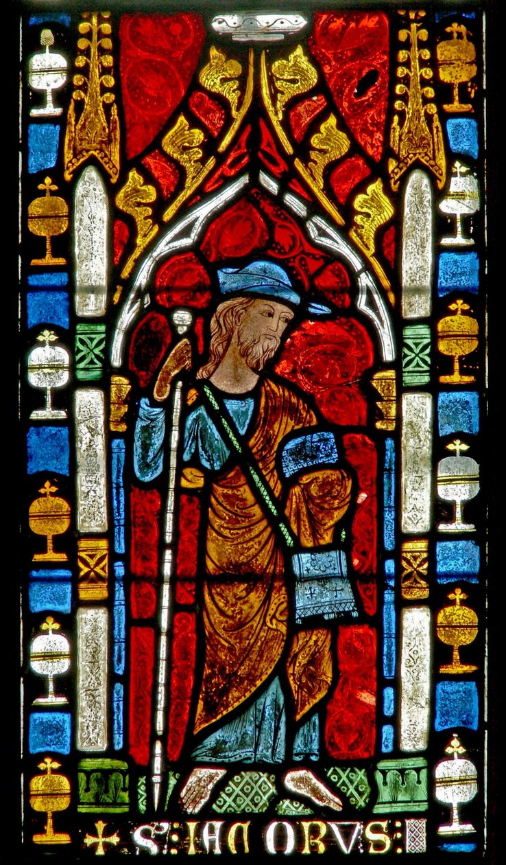 Fenêtre s3 représentant Saint Jacques - English School