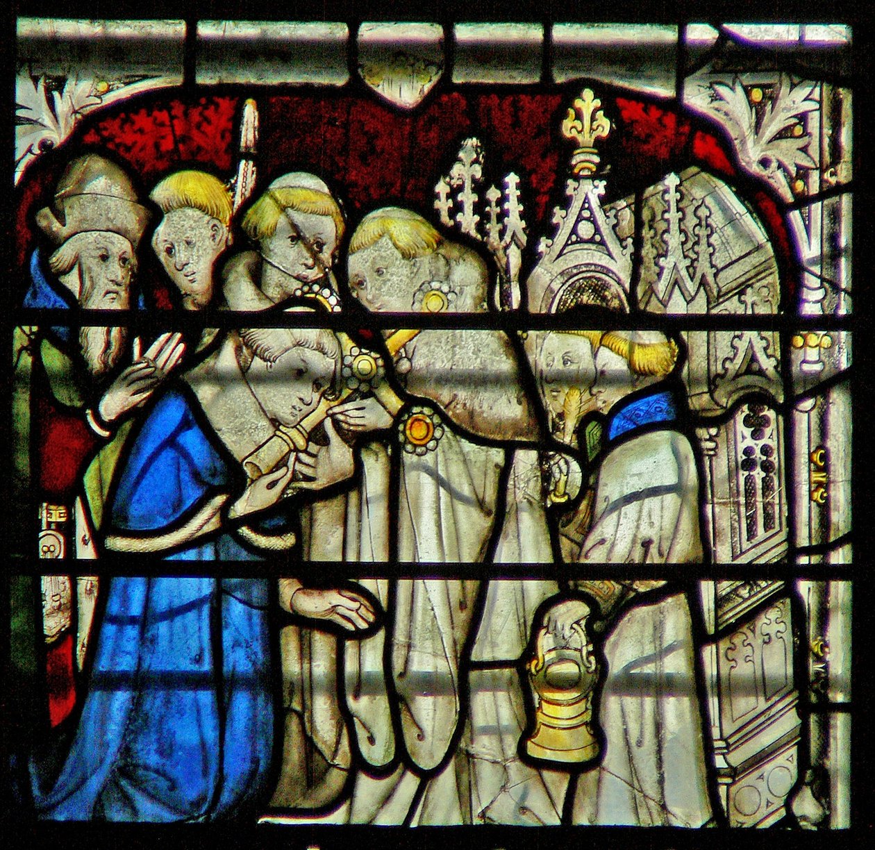 Scène de la vie de Saint William - English School