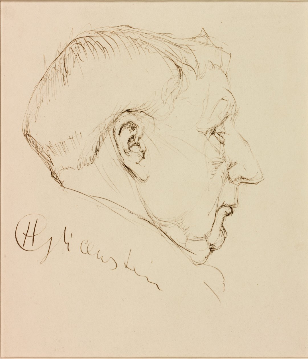 Portrait de George Horton - Enoch Henryk Glicenstein