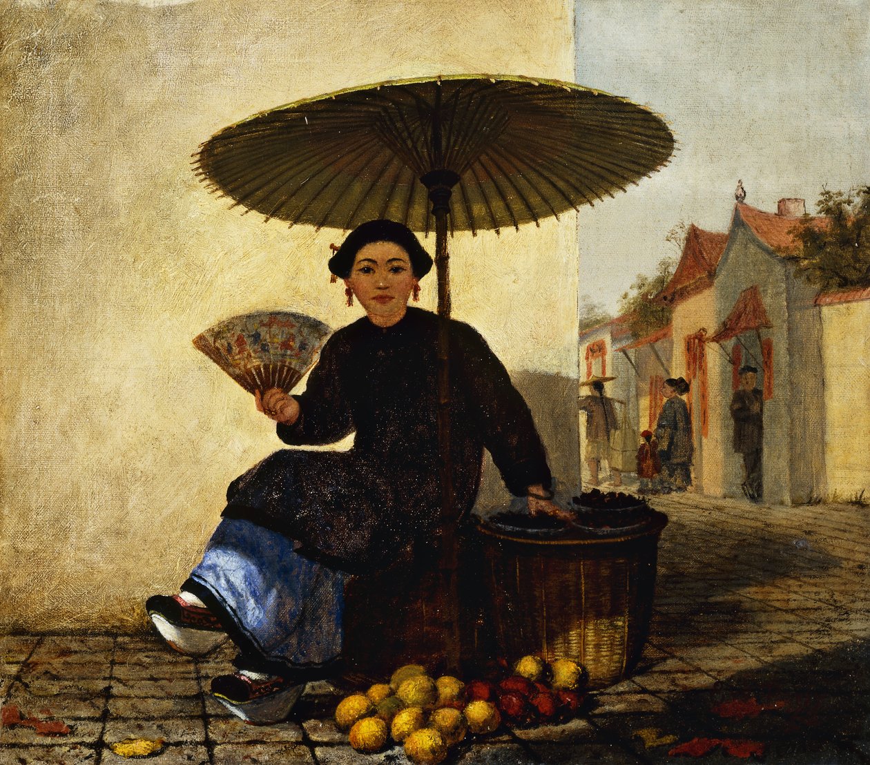 Le vendeur de fruits, 1862 - Enoch Wood Perry