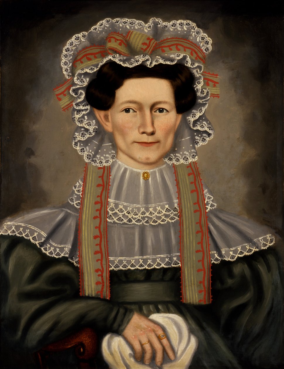 Dame de la maison du Squire Williams - Erastus Salisbury Field
