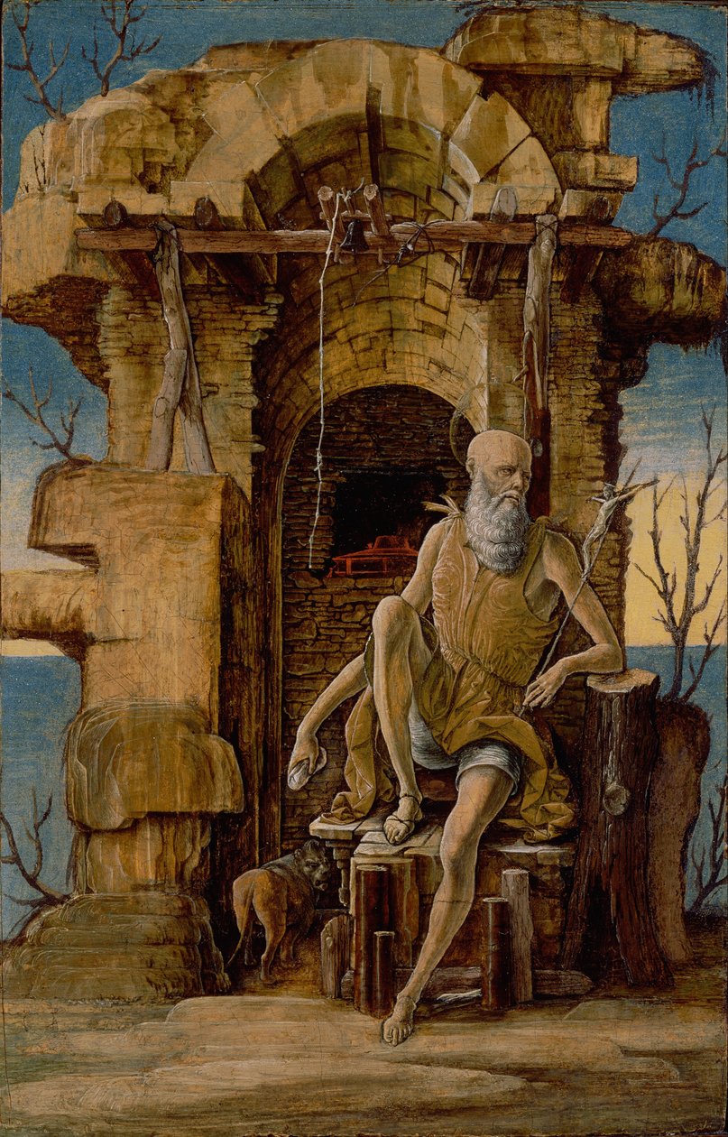 Saint Jérôme dans le désert - Ercole de Roberti