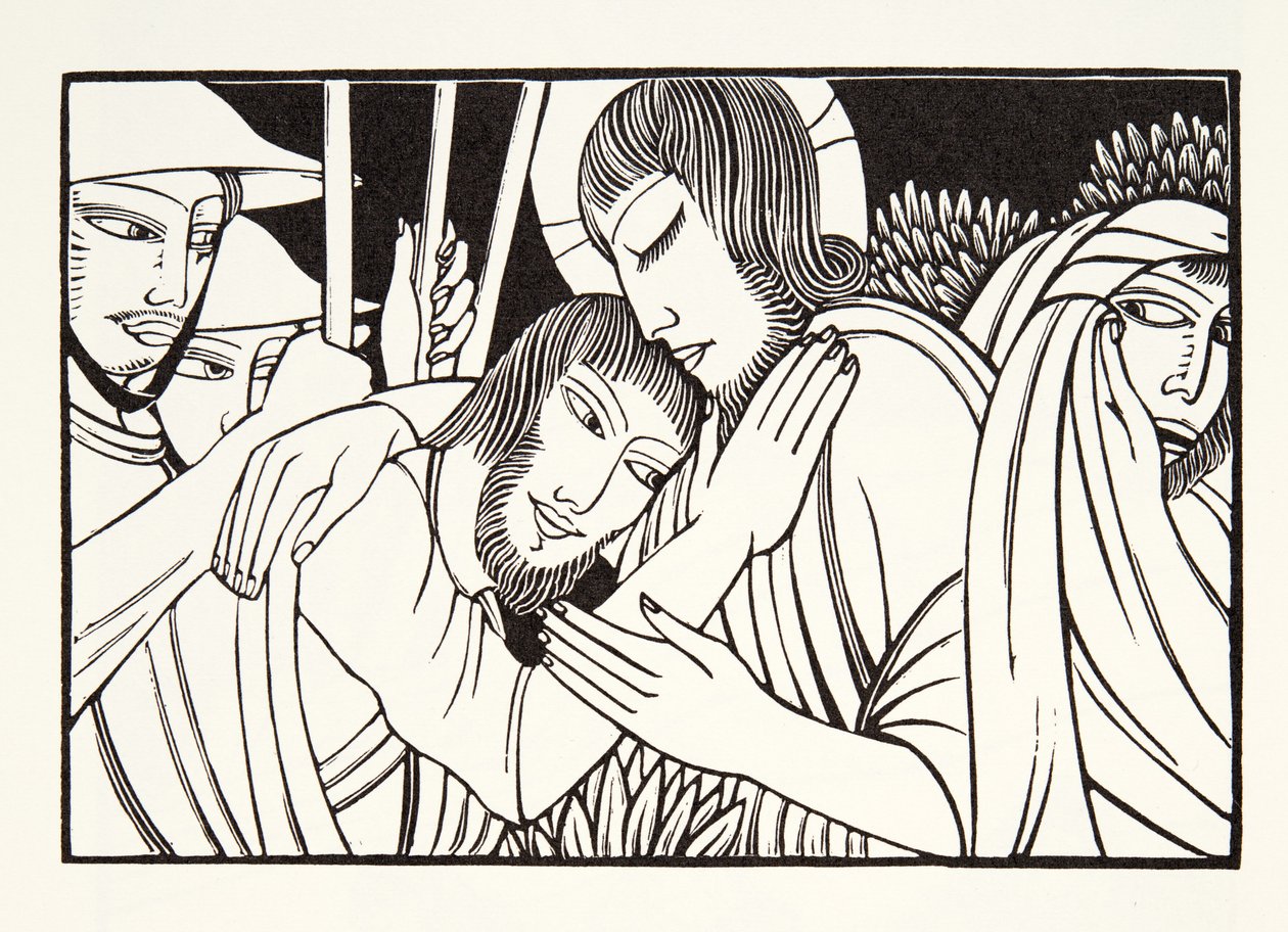 Le Baiser de Judas - Eric Gill