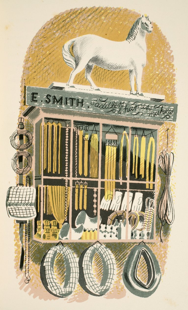 Sellier et harnacheur, illustration de 