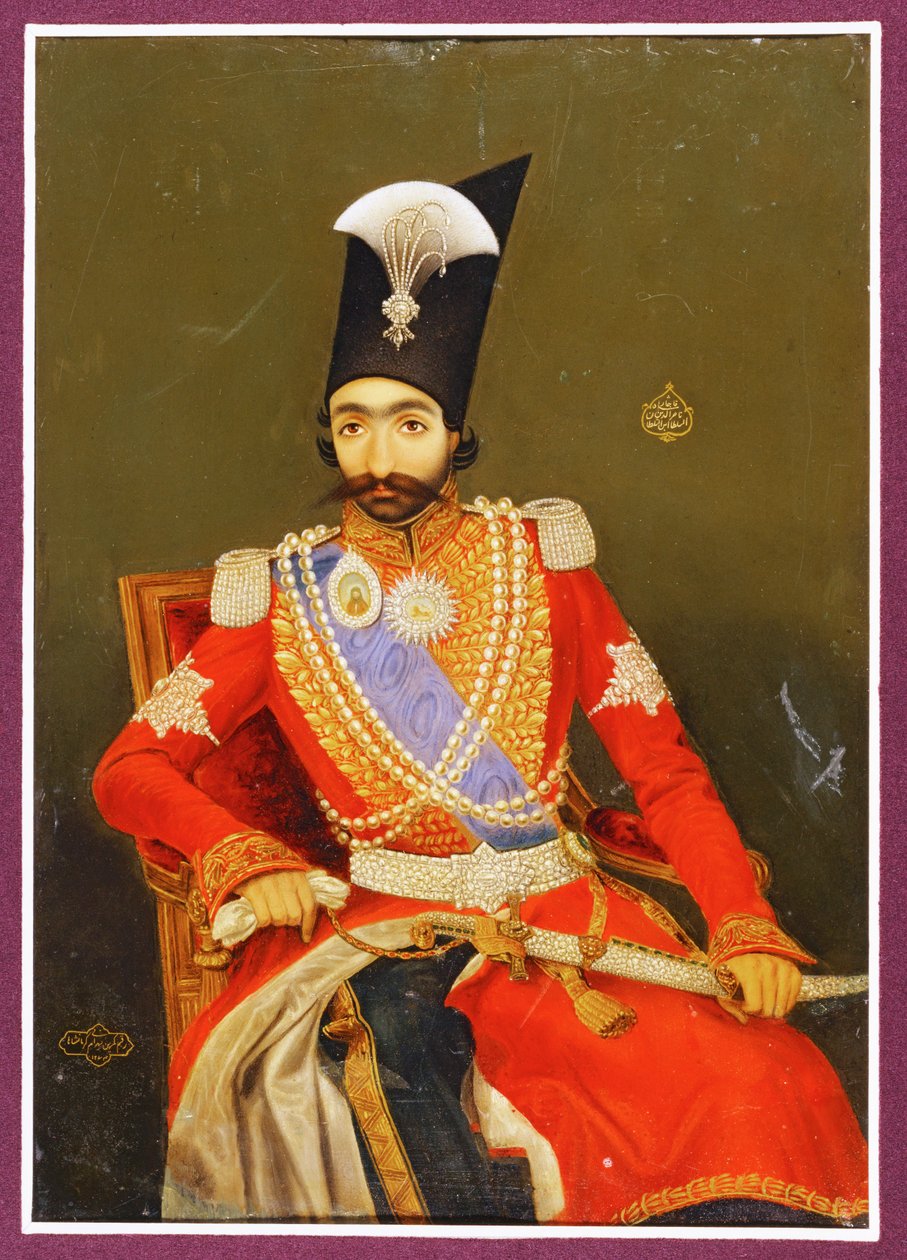 Nasser-al-Din Shah, roi Qajar de Perse ... - Erich Lessing
