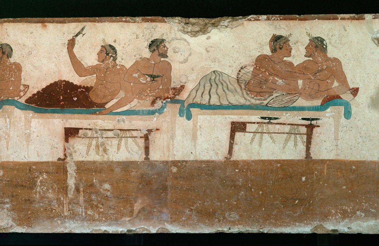 Le banquet funéraire - Erich Lessing