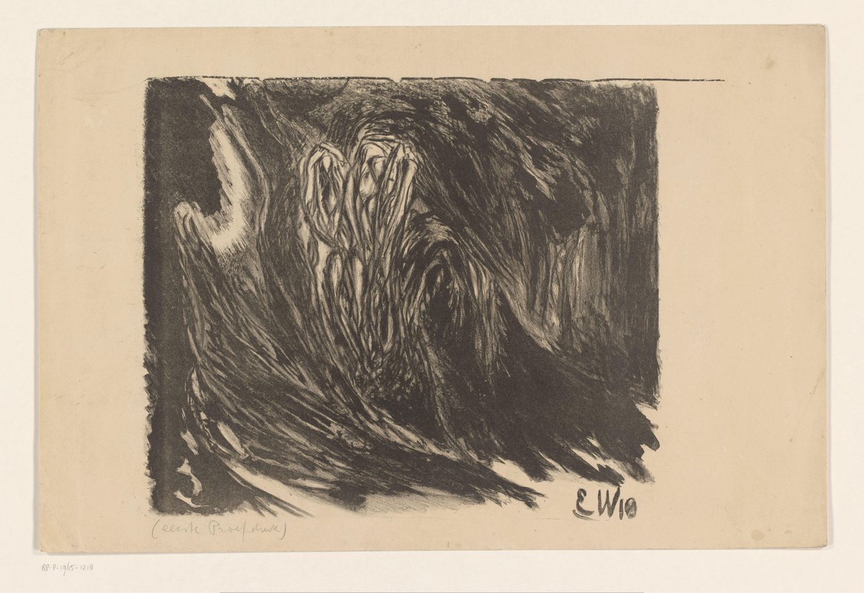 Composition abstraite - Erich Wichmann