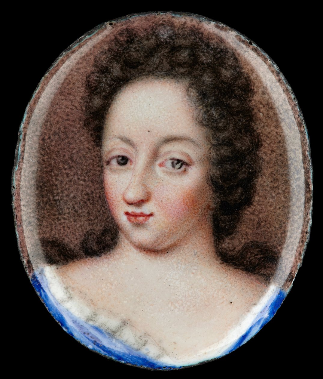 Portrait miniature de la reine Ulrika Eleonora l