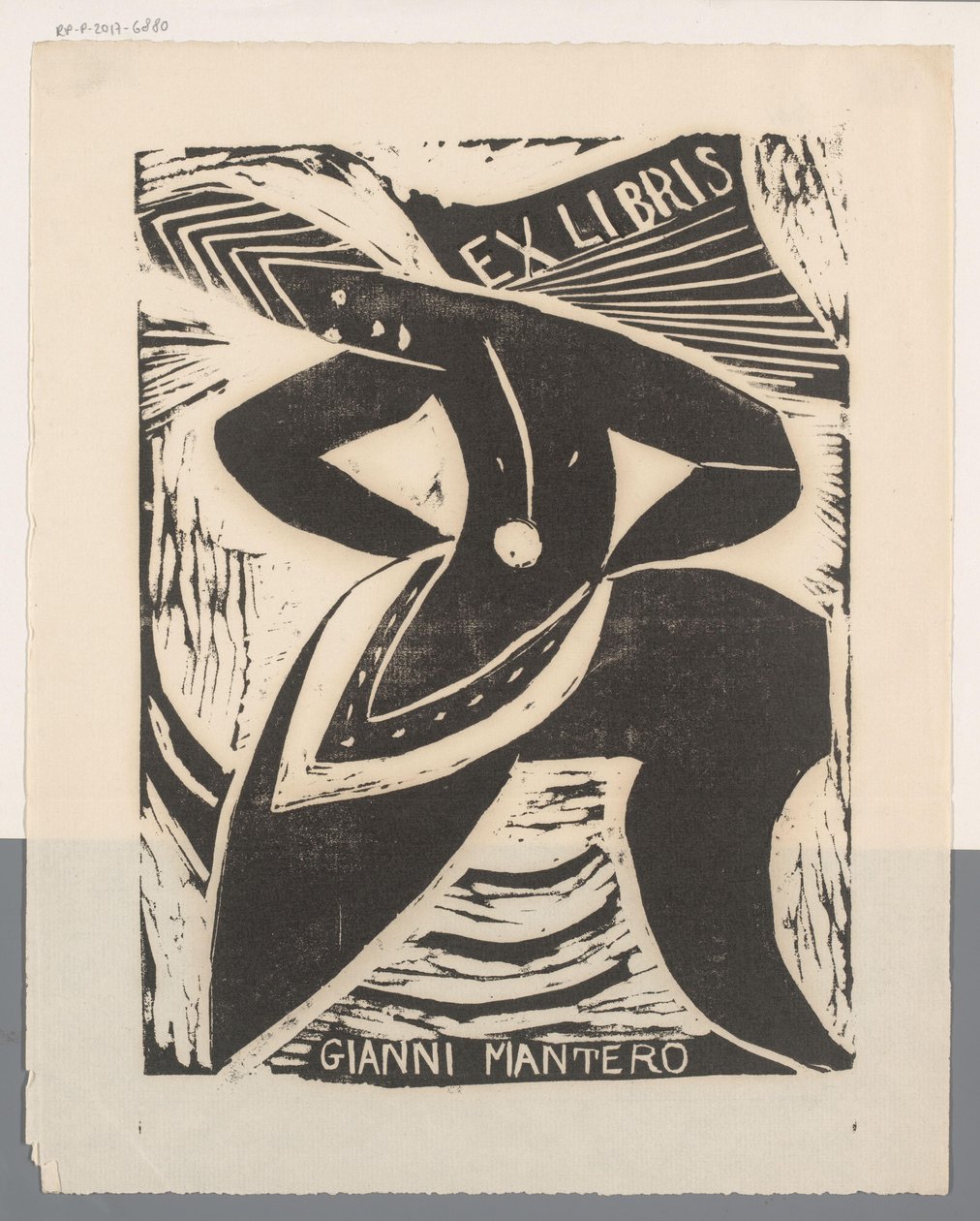 Ex libris de Gianni Mantero - Erna Levy Friedländer