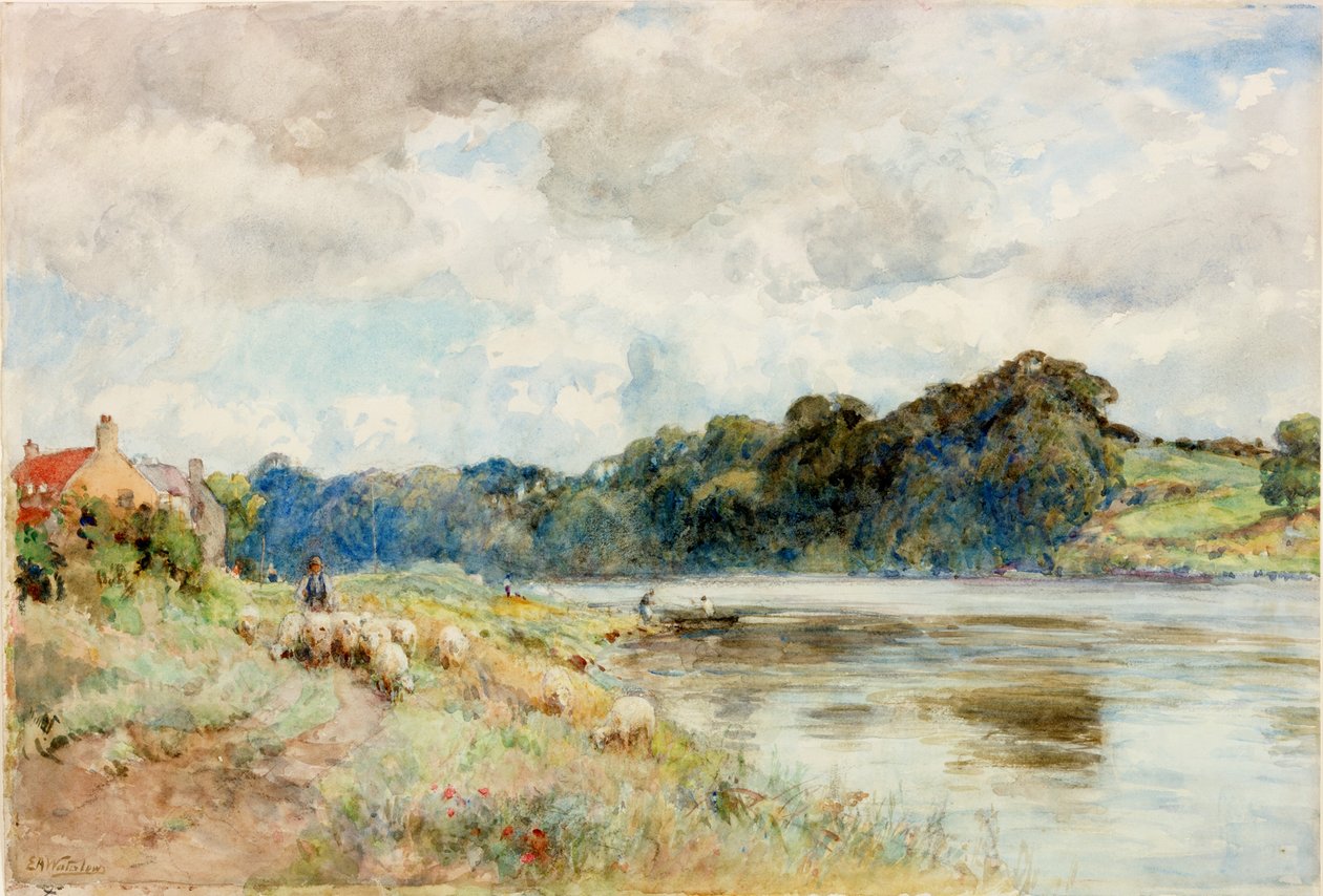 Sur le Coquet - Ernest Albert Waterlow