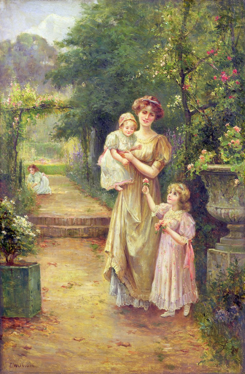Un pour bébé, vers 1900 - Ernest Walbourn