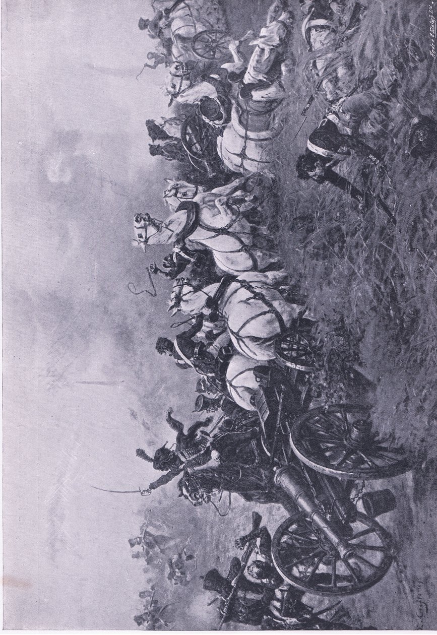 Capture de la batterie française par le 52e régiment d