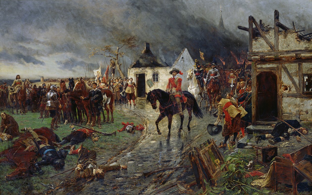 Wallenstein: Une scène de la guerre de Trente Ans - Ernest Crofts