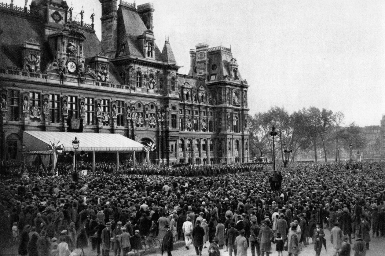 Foule devant l