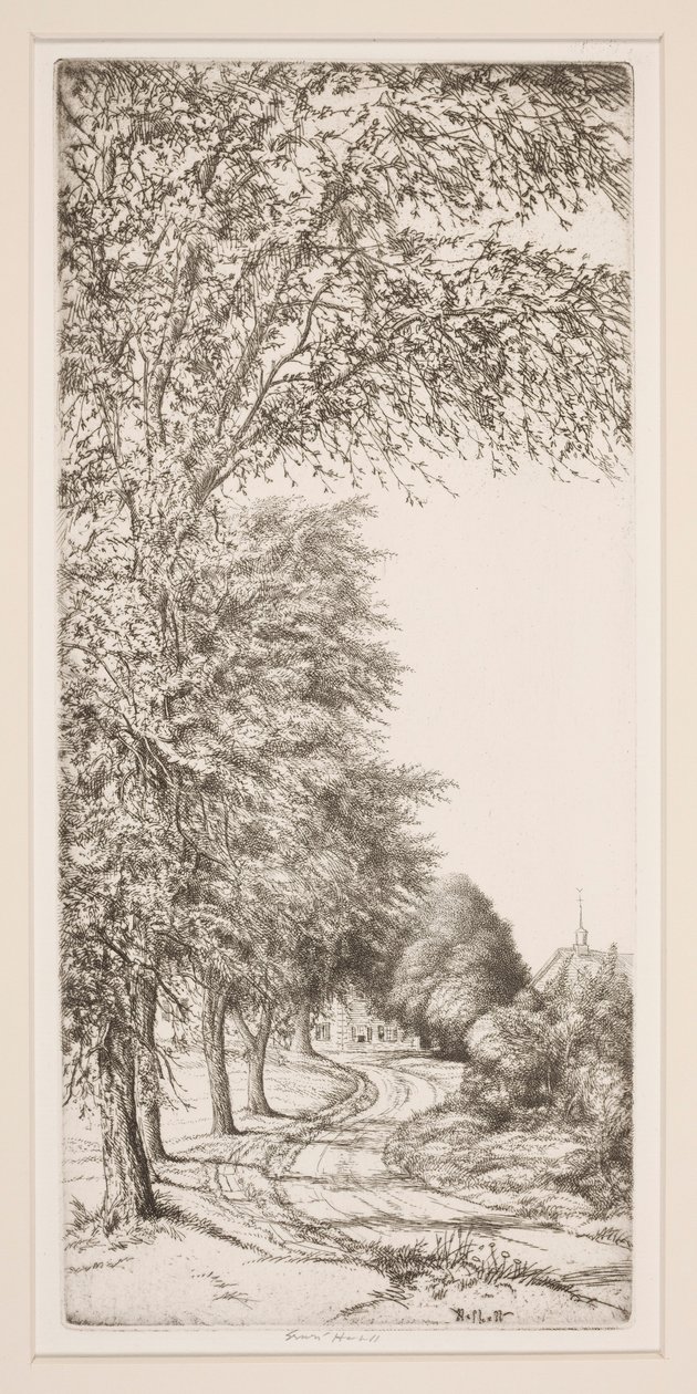 Route de campagne - Ernest Haskell