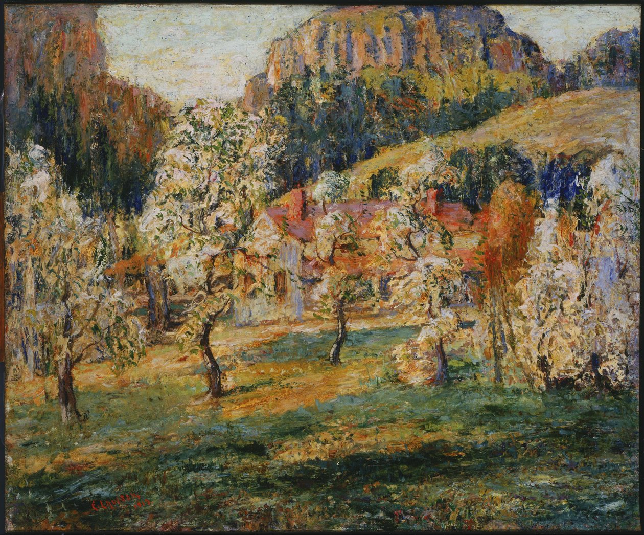 Mai dans les montagnes - Ernest Lawson