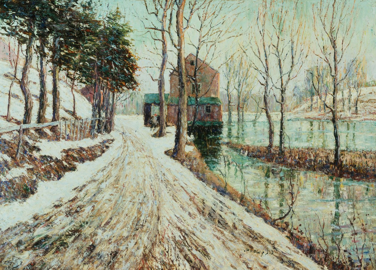 Neige fondante - Ernest Lawson