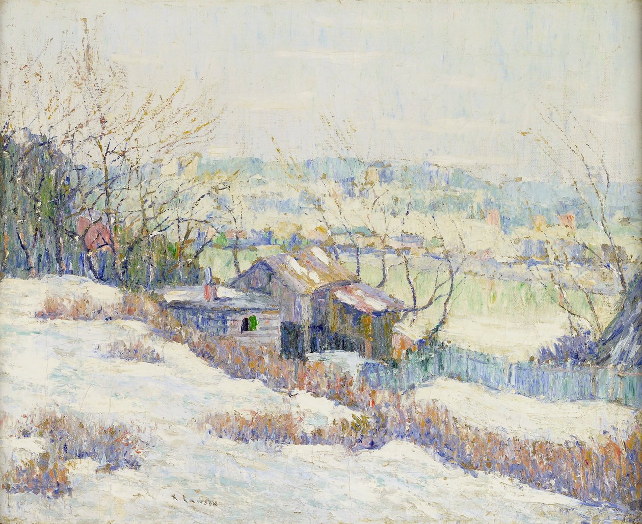 Partie supérieure de la rivière Harlem - Ernest Lawson
