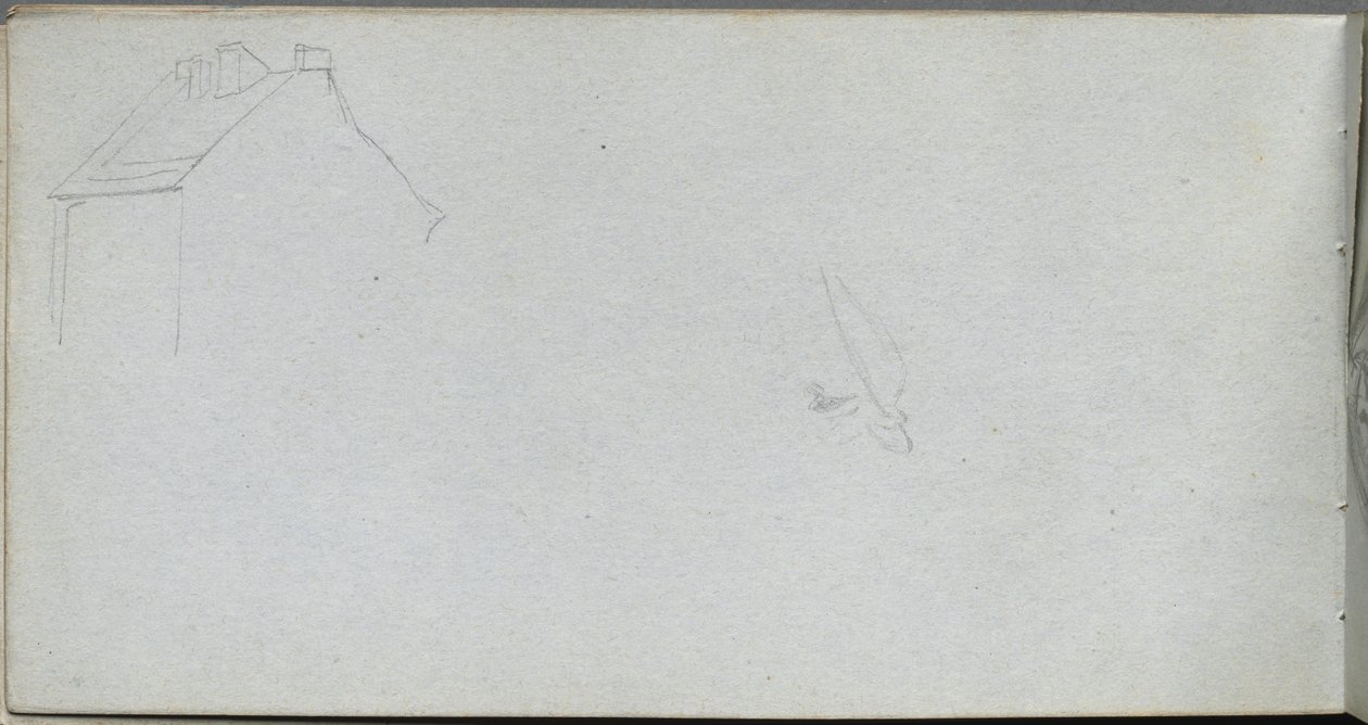 Carnet de croquis, page 54 : Étude d