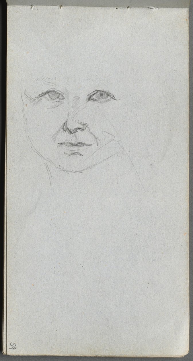 Carnet de croquis, page 59 : Étude d
