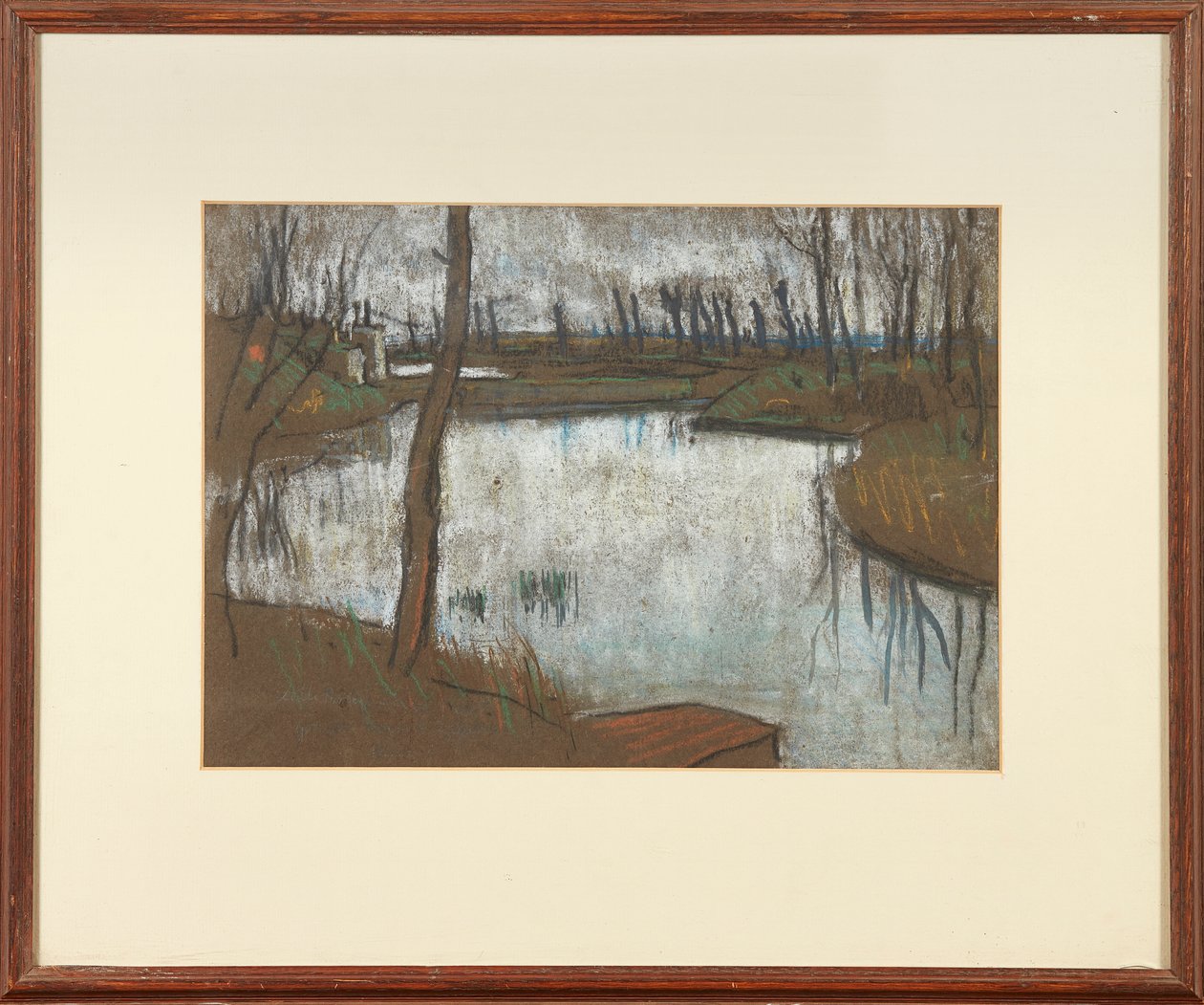 Pont de Lille et douve ouest - Ernest Procter