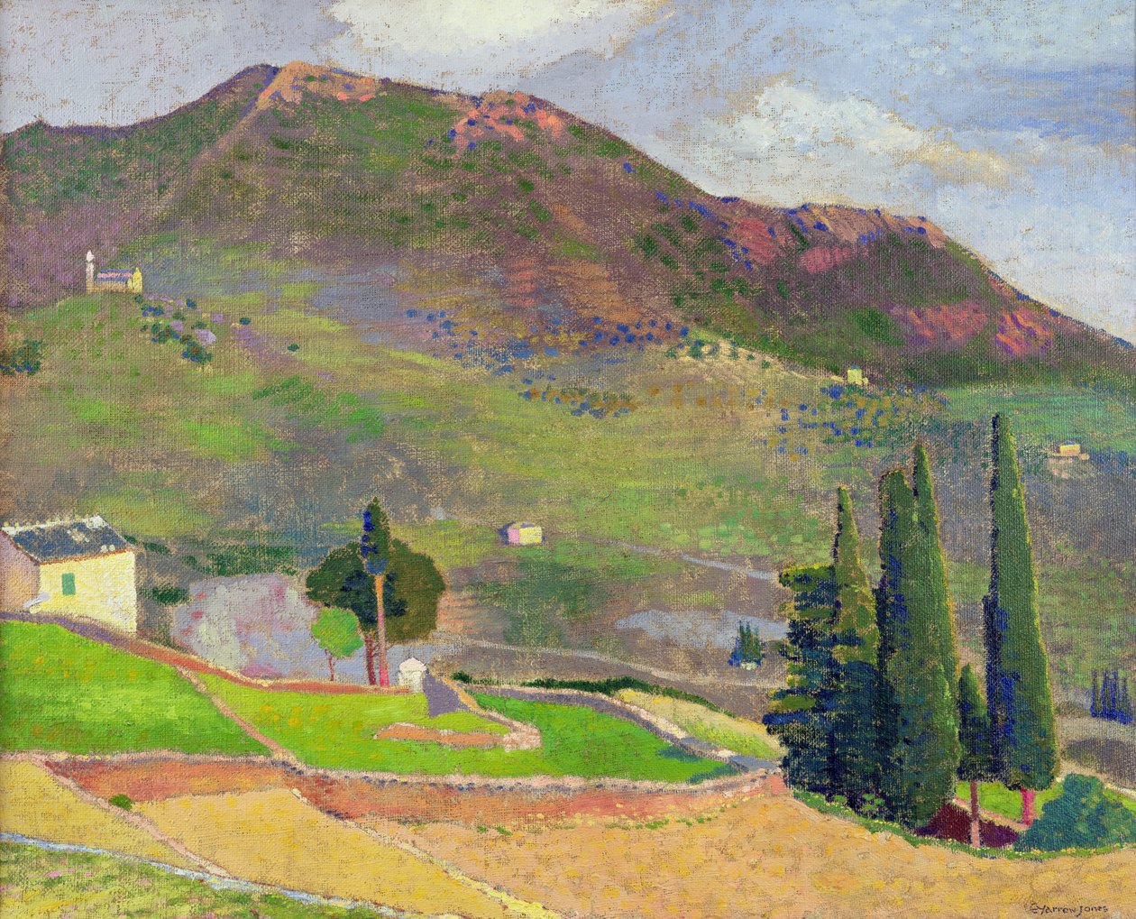 Mont Ste. Victoire - Ernest Yarrow Jones