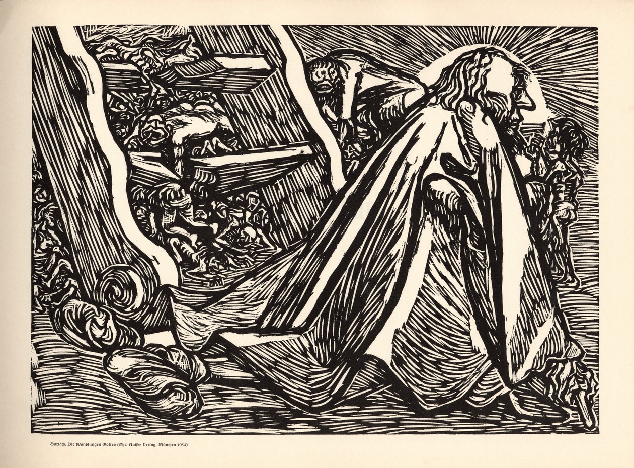 Les transformations de Dieu - 3 - Le mendiant divin - Ernst Barlach