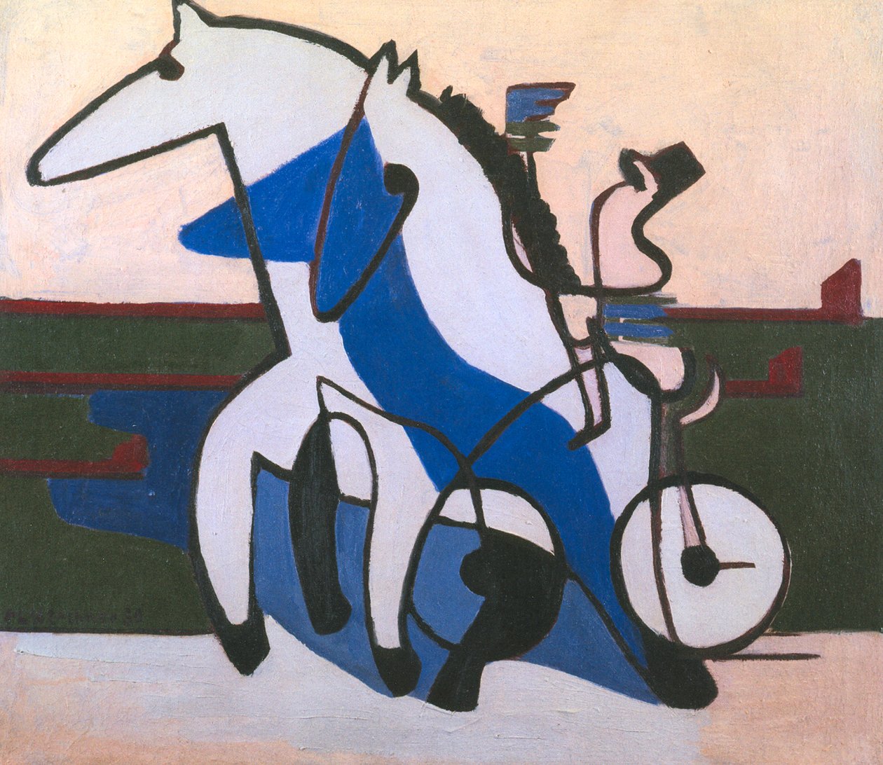 Trabergespann von Ernst Ludwig Kirchner