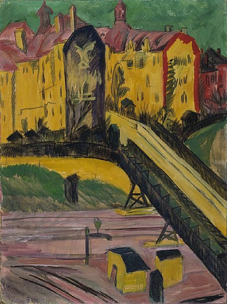 Vue de la fenêtre - Ernst Ludwig Kirchner