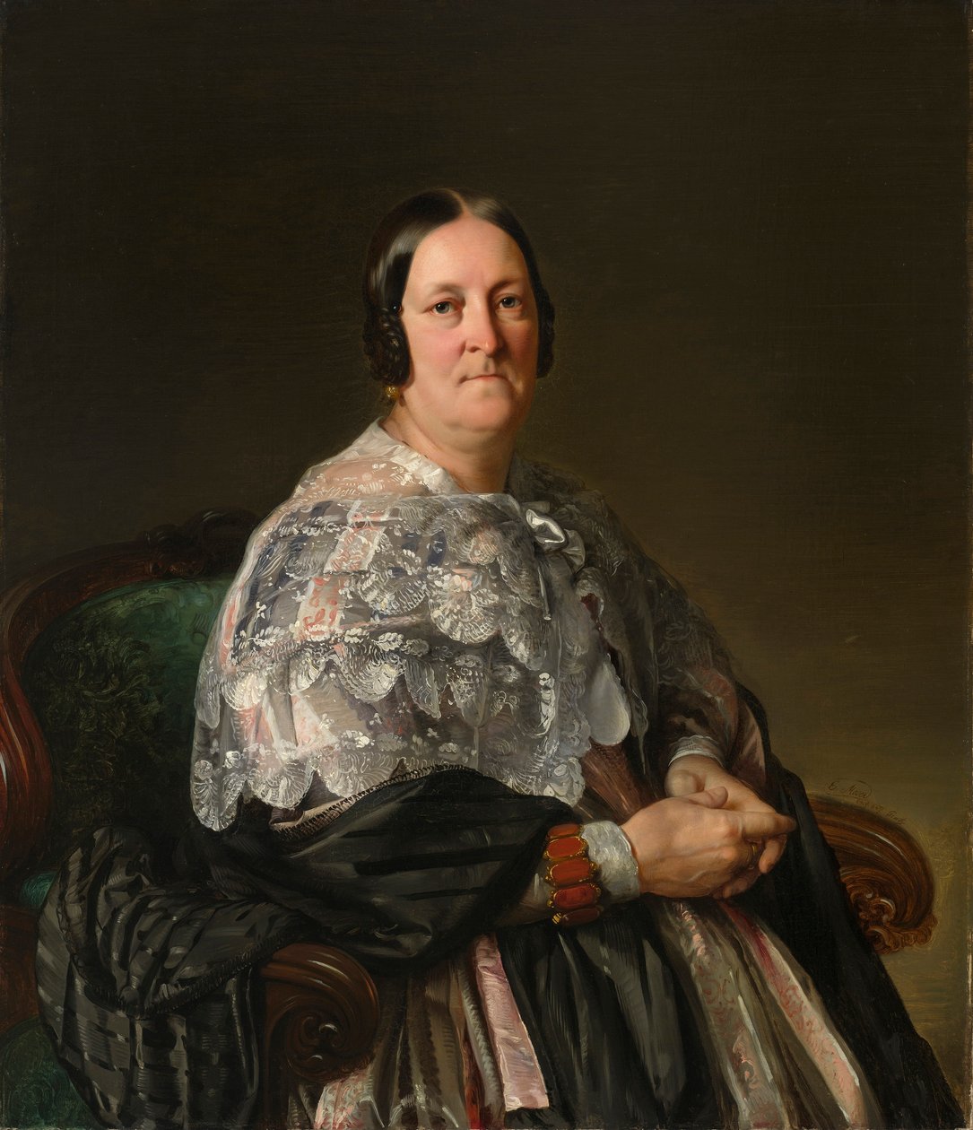 Portrait de Marie-Thérèse Freiin von Jakomini - Ernst Christian Moser
