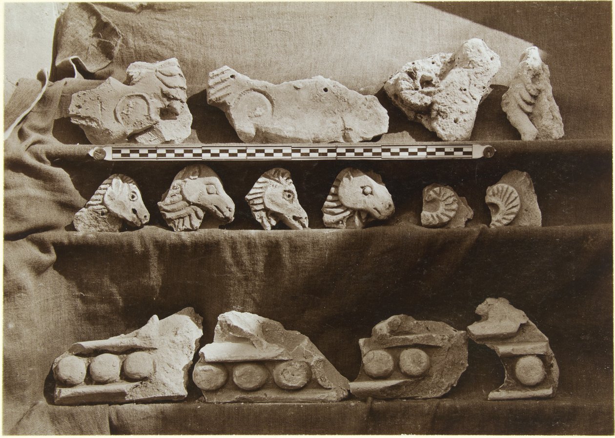 Fouilles de Samarra (Irak) : Fragments d