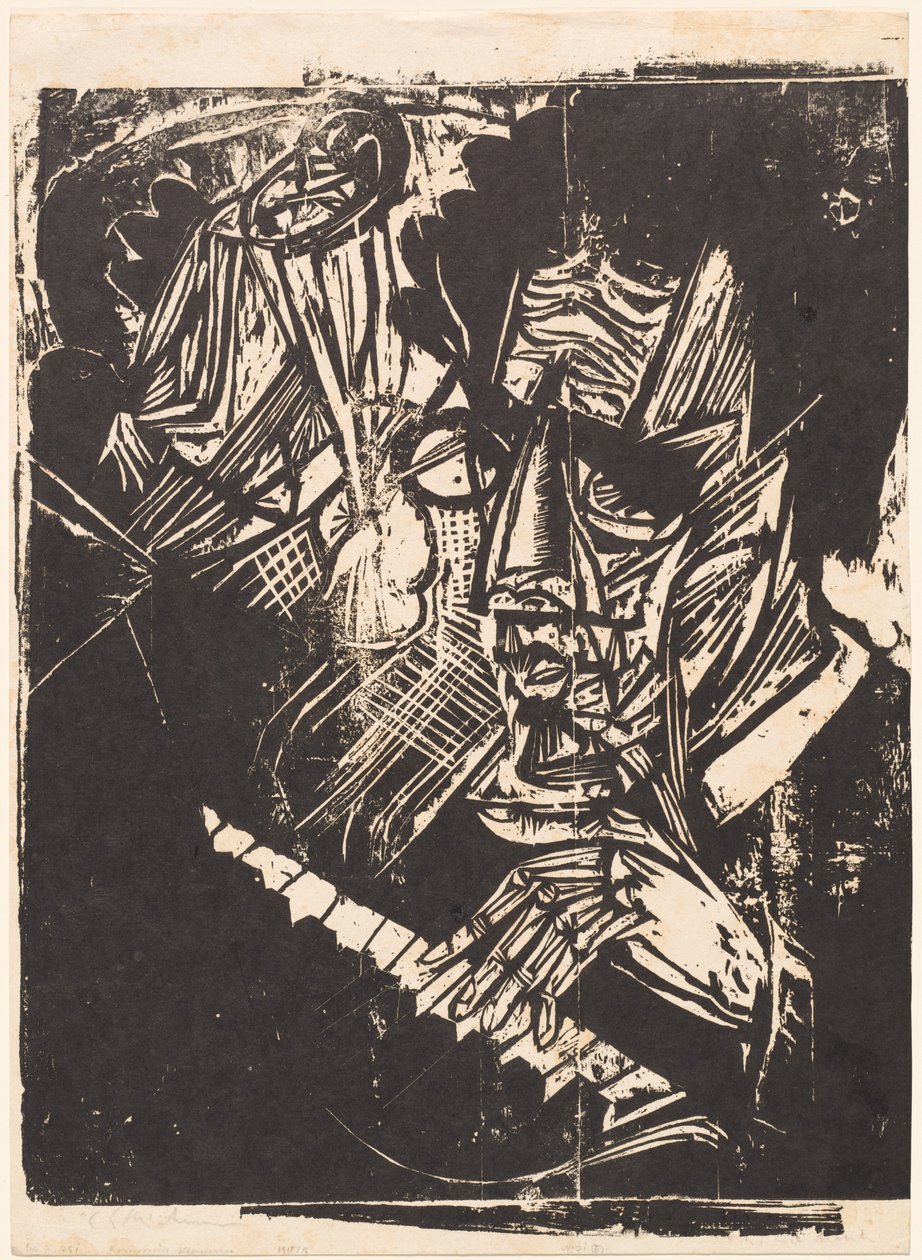 Compositeur Klemperer - Ernst Ludwig Kirchner