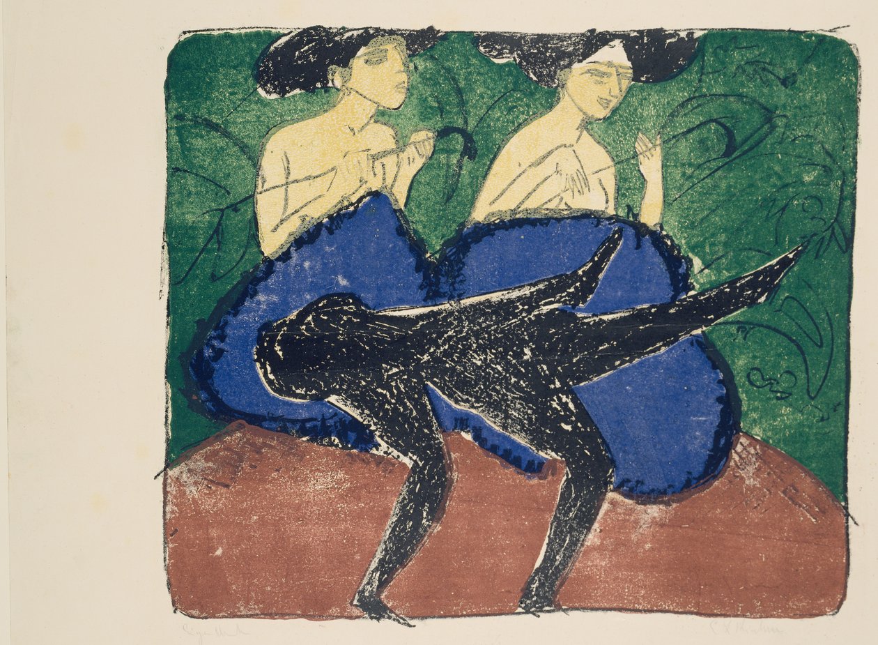 Jeunes filles américaines - Ernst Ludwig Kirchner