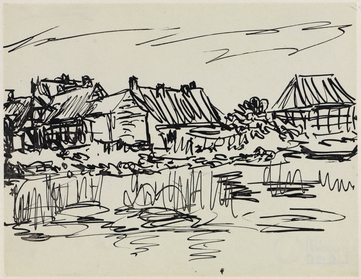Fermes au bord de l