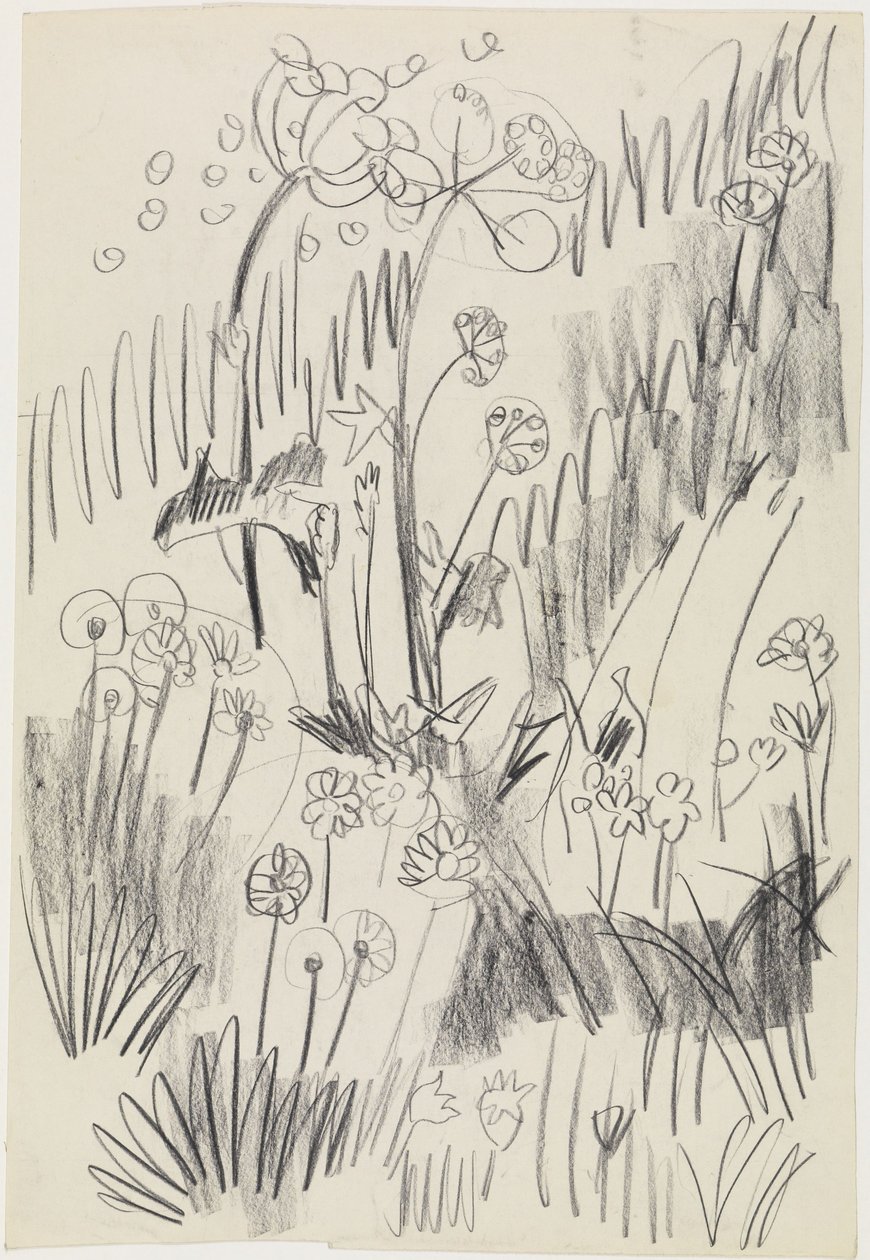 prairie fleurie - Ernst Ludwig Kirchner