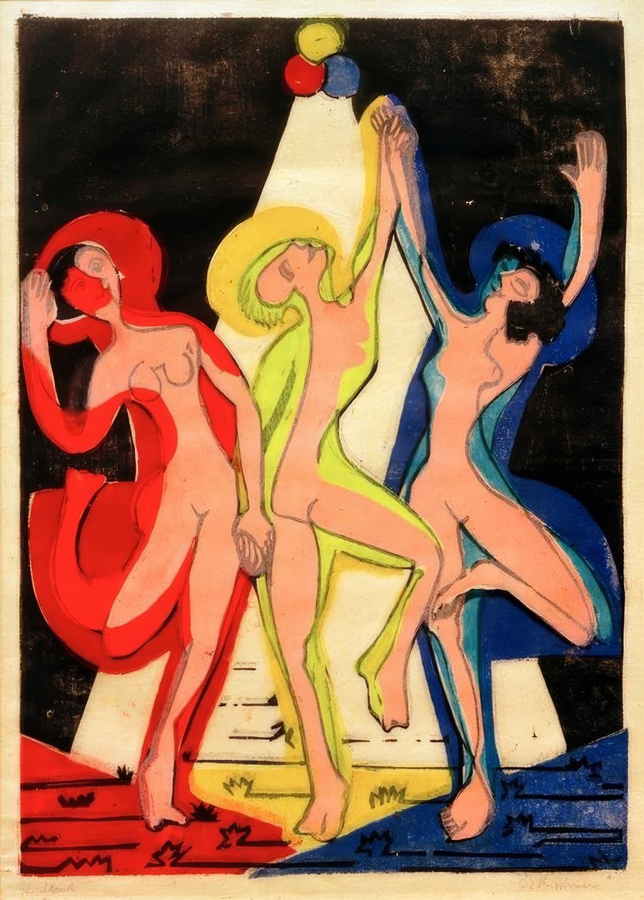 Danse des couleurs - Ernst Ludwig Kirchner
