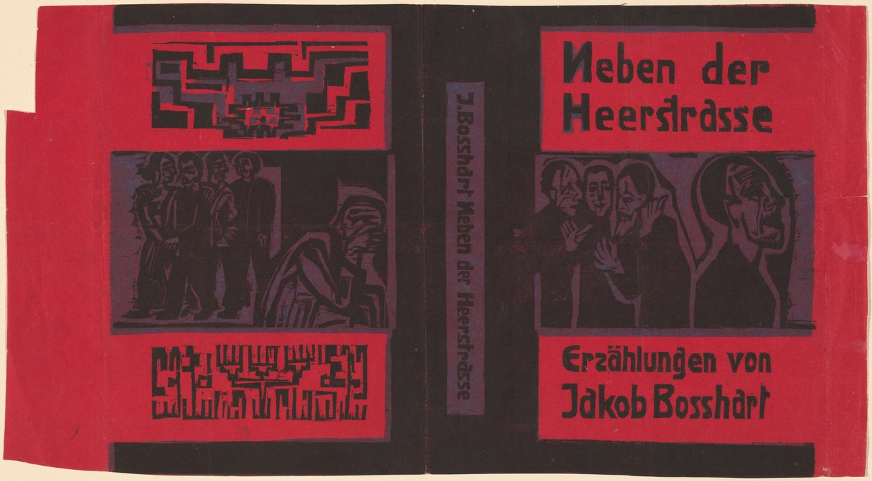 Jakob Bosshart : Près de la rue principale - Ernst Ludwig Kirchner
