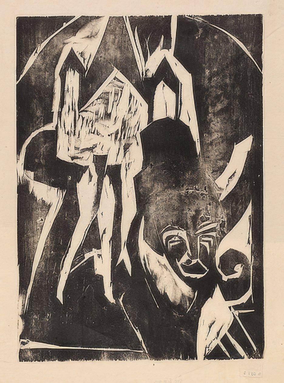 Cocotte dans la rue - Ernst Ludwig Kirchner