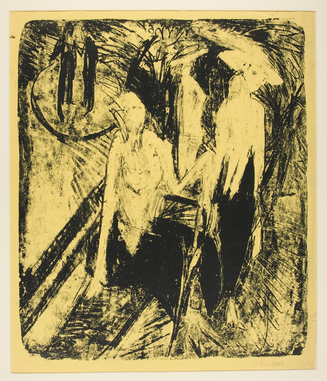 Coquettes sur le Kurfürstendamm - Ernst Ludwig Kirchner