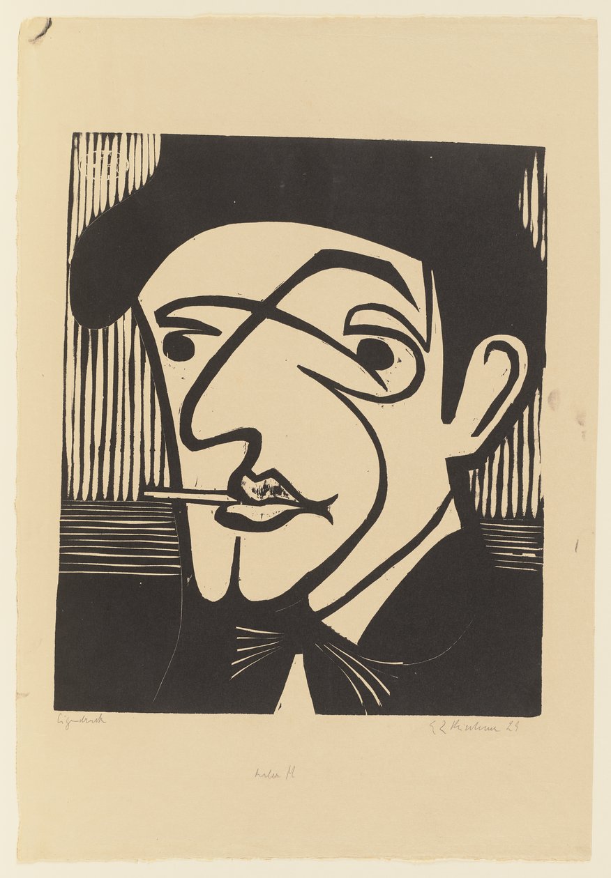 Le peintre M. - Ernst Ludwig Kirchner