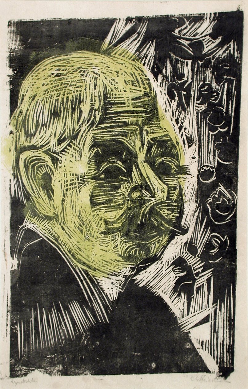 Portrait du Dr Spengler (Portrait du Dr Spengler) - Ernst Ludwig Kirchner